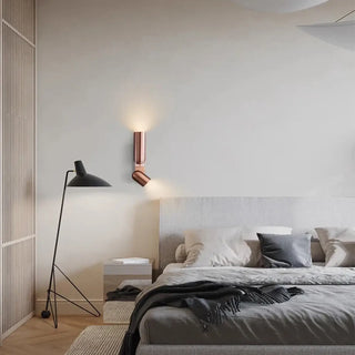 TORI adjustable head wall sconce black or bronze finish
