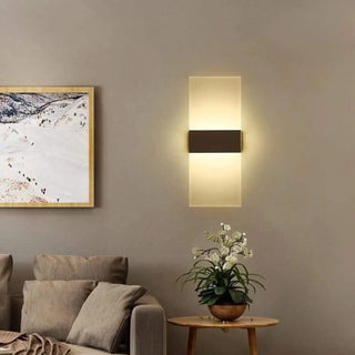 VALE rectangular wall light geometric minimalist