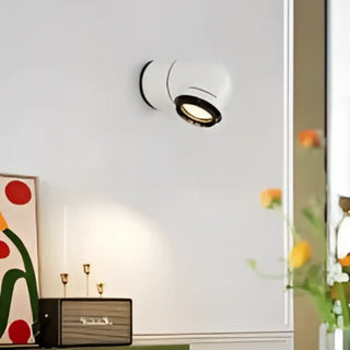 Spanish Space Age pipe lamp close-up red detail