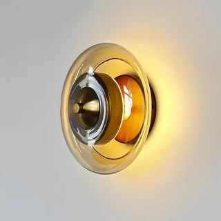 XIUAN postmodern luxury glass wall sconce elegant