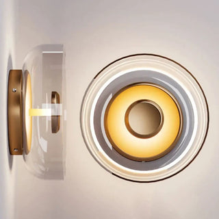 Retro vintage sconce installed – warm 3000K bedroom industrial accent