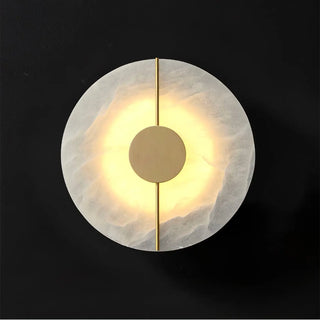 Marble aluminium wall light G9 7W LED white modern elegant
