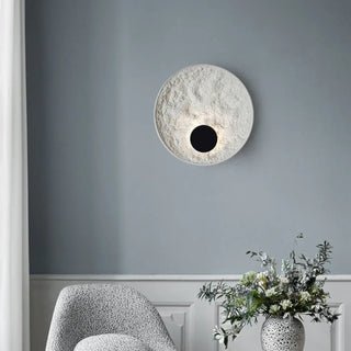 Round LED wall sconce M 50cm – warm 3000K ambient glow