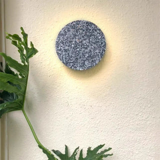 Blue rock wall sconce LED 5W round modern L size