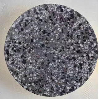 Terrazzo wall light M 20cm installed view living room