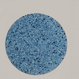 Terrazzo wall light L 25cm white natural rock LED