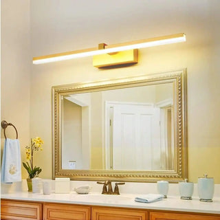 Art Deco bathroom wall sconce G4 8W LED black gold silver