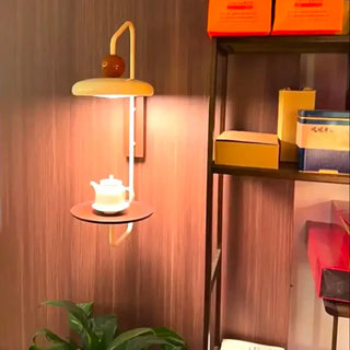 TELA Scandinavian wall sconce soft ambient bedroom light