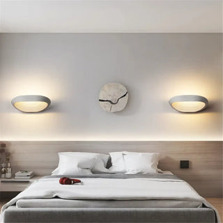 Scandinavian wall sconce front view – metal E27 14W IP20 indoor