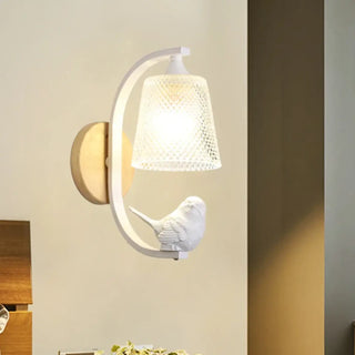 Black Nordic sparrow wall sconce – E27 LED IP65 outdoor