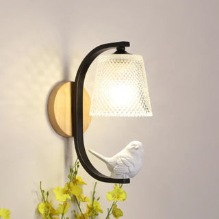 Sparrow wall sconce E27 IP65 – Nordic white decorative light
