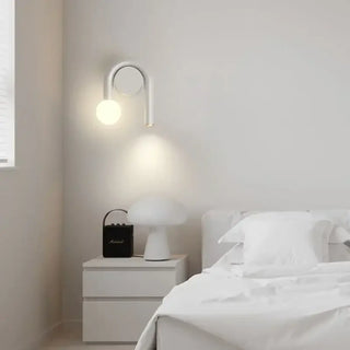 Scandinavian wall sconce 12W LED – white modern design