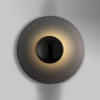 black wall sconce sculptural – S 30cm modern original