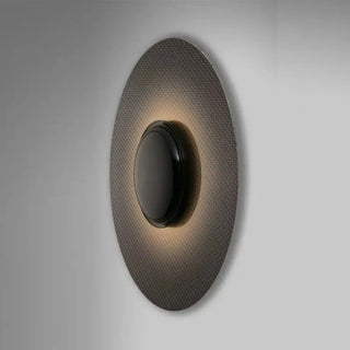 sculptural wall light black – modern art M 40cm