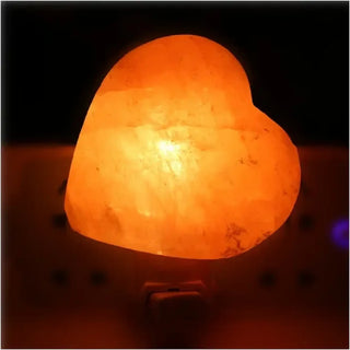 TEUR salt crystal wall light warm amber atmosphere