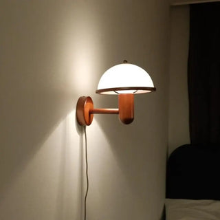White mushroom wall lamp 5W – IP65 bathroom outdoor