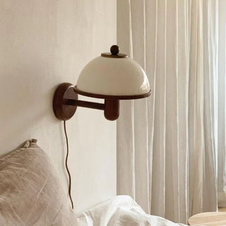 Modern mushroom lamp white – E14 LED acrylic fixture