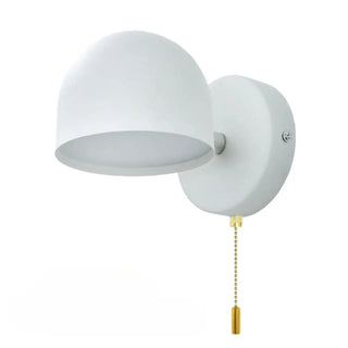 Round shade sconce detail – chain mount Scandinavian 9W LED