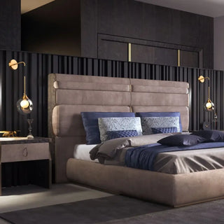 tinted gold glass ball wall sconce G9 LED – modern