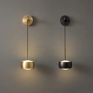 Long black LED sconce – 4 light aluminum modern design