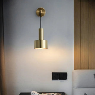 SUSPENDED wall sconce hanging pendant detail view