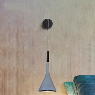 Scandinavian wall light E27 hanging style white color