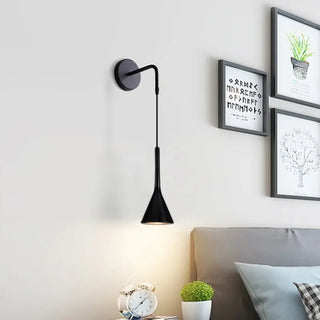 Scandinavian hanging wall sconce E27 LED 5 color options
