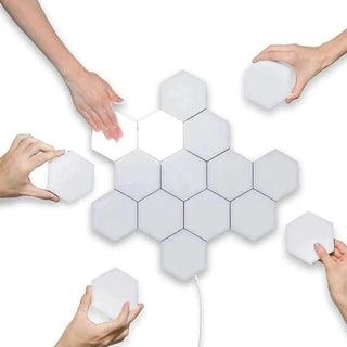 TOUCH LED wall light hexagonal acrylic design