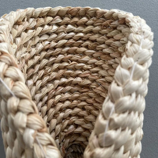 TRENA braided bohemian wall light close-up detail