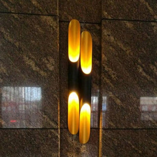 TUBE architectural tube wall light modern installed