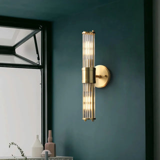 Handcrafted murano glass wall lamp gold – vintage art deco luxury
