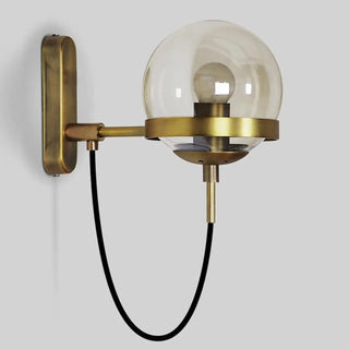 WALL transparent glass wall light warm bright