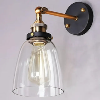VINTA classic glass wall sconce soft warm glow