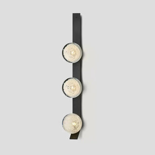 White vertical globe wall sconce L size – G4 LED 81.1cm