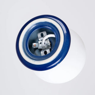 Modern bright designer enamel wall lamp — uniform sconce