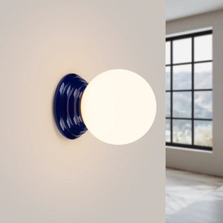 ZORI designer enamel wall light warm glow