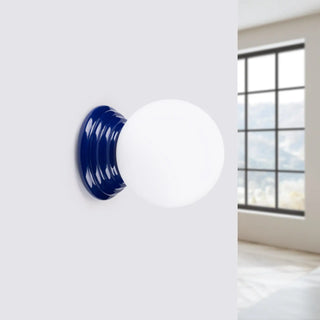 Modern enamel wall sconce designer — bright uniform illumination