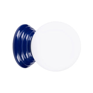 Modern enamel designer bright wall lamp in living room — sconce