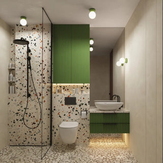 Modern Enamel Wall Sconce – Designer Wall Light With Bright Uniform Illumination