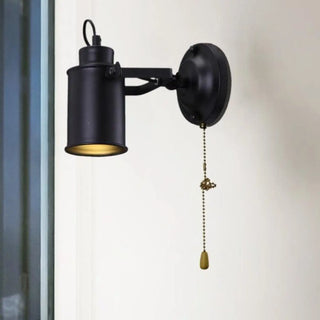 Vintage black wall sconce G4 6W – 25×40cm aluminum warm ambient light