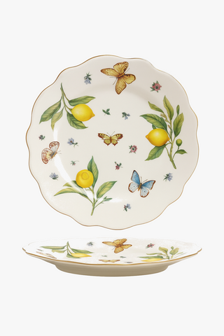 lemon-motif ceramic carafe