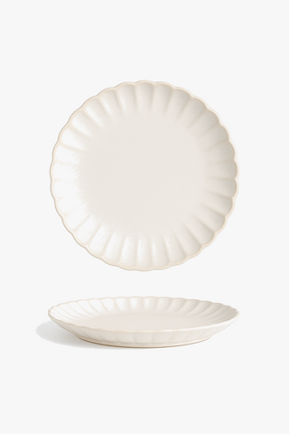 vintage ceramic dinner plate