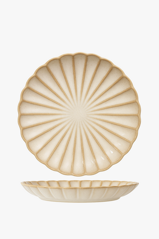 vintage ceramic dinner plate