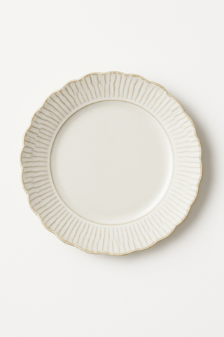 vintage ceramic dinner plate