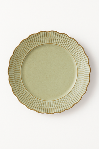 vintage ceramic dinner plate