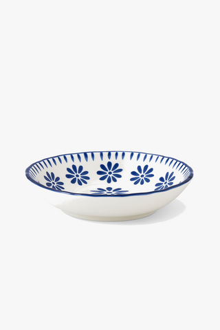 chinese floral-motif porcelain dinner plate