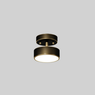 Nordic industrial ceiling light round – LED semi-flush