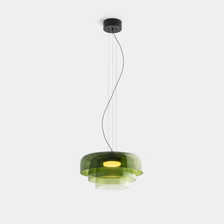 Luminaires suspendus médiévaux en verre - Éclairage créatif nordique en verre pour salon