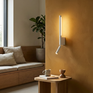 Minimalist LED Wall Light – Scandinavian Reading Lamp | Energy Efficient Lighting