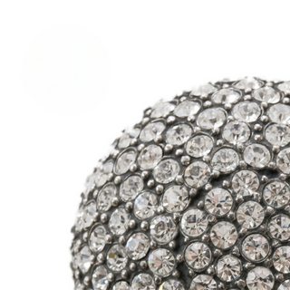 Swarovski crystal designer handmade Italian luxury walking stick detail